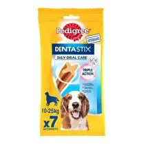 Pedigree, Bâtonnets pour moyens chiens  x7