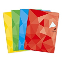 Cora, Cahier 24x32 piqûre 96 pages 5x5 90g