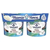 Mamie Nova, Yaourt gourmand à la noix de coco