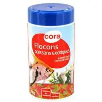 Cora, Flocons poissons exotiques
