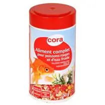 Cora, Flocons poissons rouges