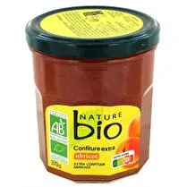 Nature bio, Confiture extra d'abricots