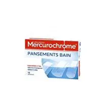 Mercurochrome, Pansements bain