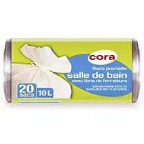 Cora, Sacs poubelles salle de bain 10L