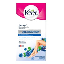 Veet, Bandes cire froide peaux sensibles
