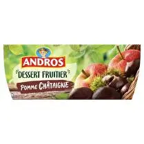 Andros, Compote pomme châtaigne