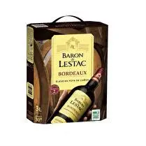 Baron de Lestac, Bordeaux AOP Rouge  3l