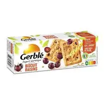 Gerblé, Biscuit aux raisins