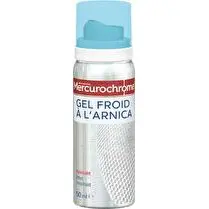 Mercurochrome, Gel à froid à l'arnica effet crépitant