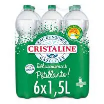 Cristaline, Eau de source pétillante