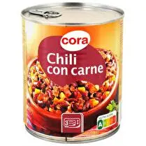 Cora, Chili con carne