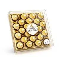 Ferrero, Rocher Noisette enrobée de chocolat au lait & noisettes broyées