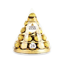 Ferrero, Rocher Bouchées enrobées de chocolat de chocolat au lait & noisettes broyées
