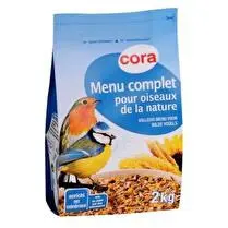 Cora, Menu complet oiseau nature