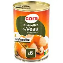 Cora, Quenelles de veau sauce financière