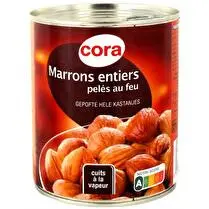 Cora, Marrons entiers pelés au feu 4/4