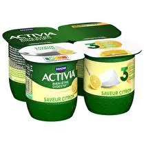 Activia, Yaourt bifidus saveur citron