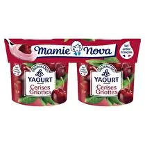 Mamie Nova, Yaourt gourmand cerises griottes