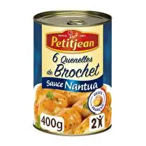 Petitjean, Quenelles de brochet sauce nantua