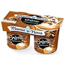 Mamie Nova, Crèmes gourmande au café cappuccino