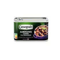 Cassegrain, Aubergines cuisinées à la Provencale