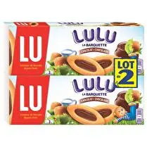 Lu, Lulu la barquette - Génoise garnie au chocolat 2x120g