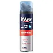 Williams, Gel à raser apaisant peaux sensibles