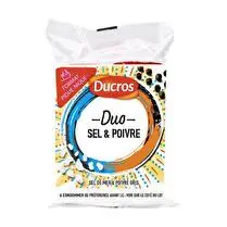 Ducros, Sel de mer / poivre gris moulu