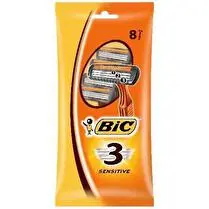 Bic, Rasoirs jetables  3 lames sensitive