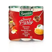 Bénédicta, Sauces party x6