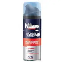 Williams, Mousse à raser peau sensible