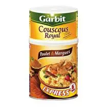Garbit, Couscous royal poulet & merguez