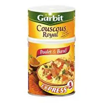 Garbit, Couscous royal poulet et boeuf