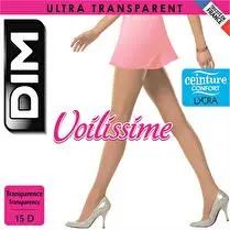 Dim, Collant voile grande taille, Ambre, T 5