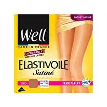 Well, Collant elastivoile satiné, Ibiza, T3