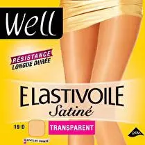 Well, Collant elastivoile satiné, Ibiza, T2