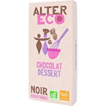 Alter eco, Chocolat noir dessert BIO