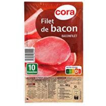 CORA Filet de bacon 10 tranches