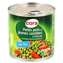Cora, Petits pois & carottes trés fins 1/2