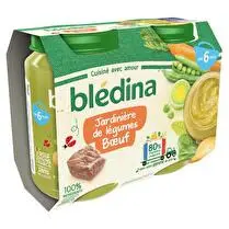 Blédina, Pots jardinière de légumes boeuf
