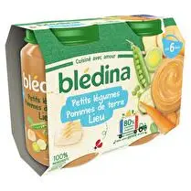 Blédina, Pots petits légumes pommes de terre colin (lieu) dès 6 mois