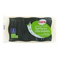 Cora, Éponges grattantes surfaces classiques