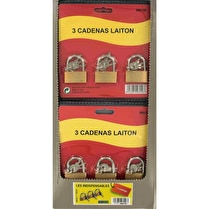 Votre rayon propose, Cadenas laiton même clé