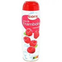 Cora, Sirop de framboise