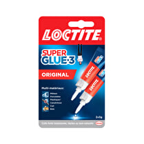 Loctite, Super glue-3 universelle de 2 tubes de 3 grammes