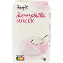 Le moins cher, Sucre en poudre sachet