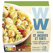 Weight watchers, Petites St Jacques et torti