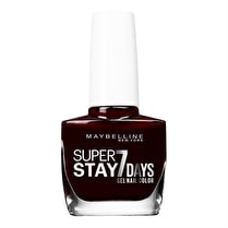 Gemey maybelline, Vernis tenue & strong noir rouge couture 287