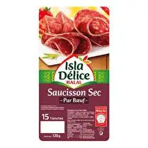 Isla délice, Saucisson sec halal