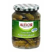 Alelor, Cornichons aigres doux